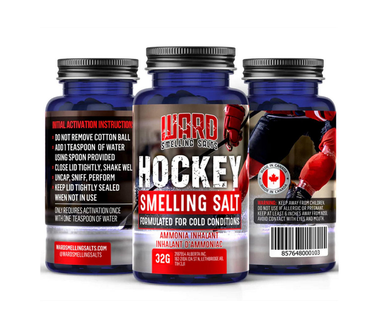 Ward Hockey Riechsalz cold condition Salz Eishockey